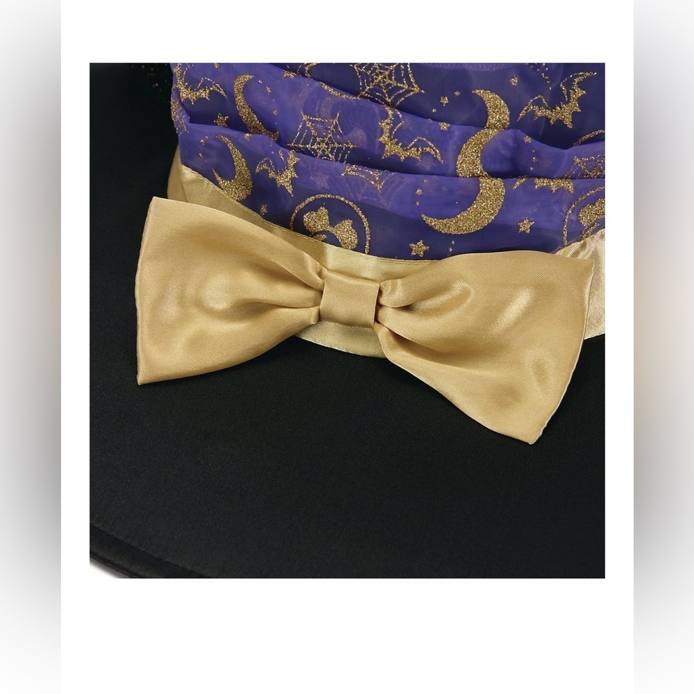 Disney Kids Halloween Costume Minnie Mouse Witch Hat,One Size Fits Most,NWT - Picture 3 of 4